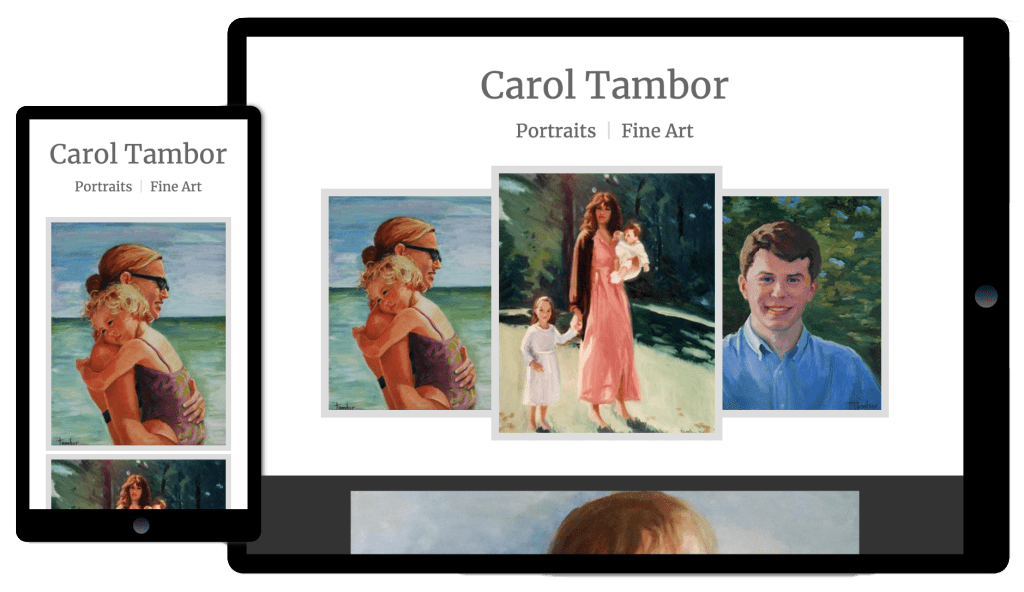 Carol Tambor's Portraits Website